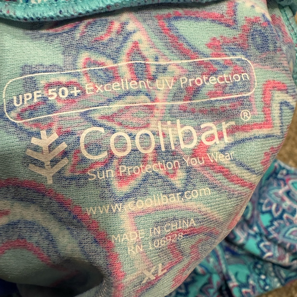 Cooli Bar 50+ SPF Long-sleeved Sun Shirt XL - Picture 2 of 2